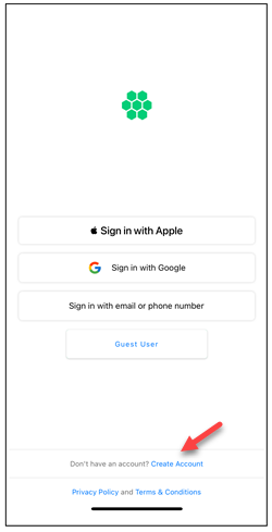 Create Account